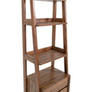  LH Imports Gia Modular Bookcase - Warm Pecan GIA021-BRNS IMAGE 9