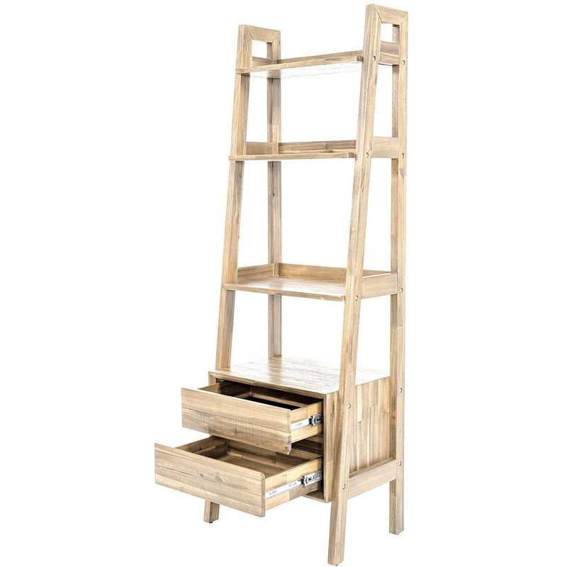  LH Imports Gia Modular Bookcase - Light Driftwood GIA021 IMAGE 5