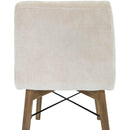  LH Imports Gia Dining Chair - Warm Pecan - Sand GIA025-BRN-S IMAGE 10