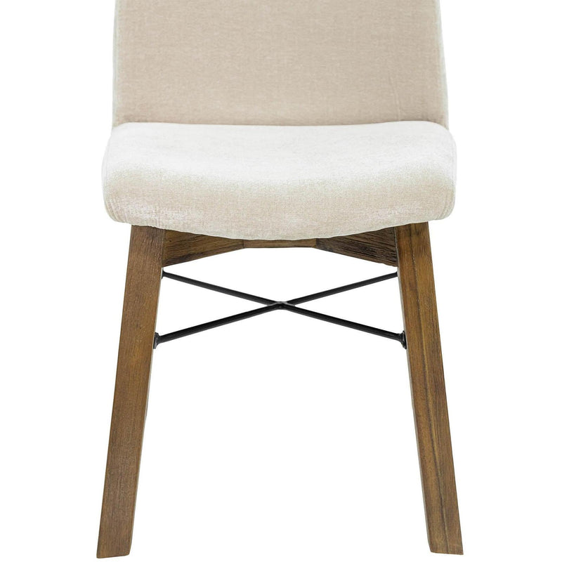  LH Imports Gia Dining Chair - Warm Pecan - Sand GIA025-BRN-S IMAGE 12