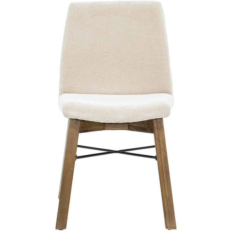  LH Imports Gia Dining Chair - Warm Pecan - Sand GIA025-BRN-S IMAGE 3