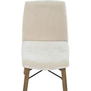  LH Imports Gia Dining Chair - Warm Pecan - Sand GIA025-BRN-S IMAGE 8