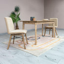  LH Imports Gia Dining Chair - Light Driftwood - Sand GIA025-S IMAGE 10