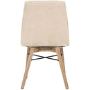  LH Imports Gia Dining Chair - Light Driftwood - Sand GIA025-S IMAGE 6