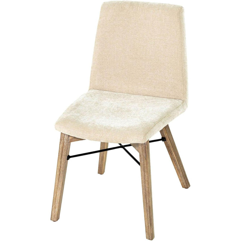  LH Imports Gia Dining Chair - Light Driftwood - Sand GIA025-S IMAGE 7