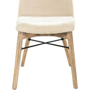  LH Imports Gia Dining Chair - Light Driftwood - Sand GIA025-S IMAGE 8