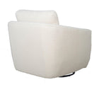  LH Imports Baltimo Swivel Glider Fabric Accent Chair FTH014S-BW IMAGE 5