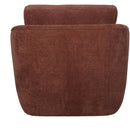  LH Imports Baltimo Swivel Glider Fabric Accent Chair FTH014S-R IMAGE 7