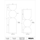  Renwil Amarena CAN190 Candle Holder IMAGE 5