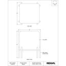  Renwil Meline CHA078 Stool IMAGE 5