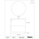  Renwil Miele CHA115 Ottoman IMAGE 4