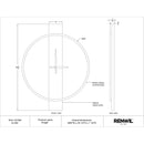  Renwil Avigail CL254 Clock IMAGE 6