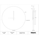  Renwil Fusion CL260 Clock IMAGE 6