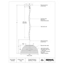  Renwil Ciara LPC4502 Ceiling Fixture IMAGE 6