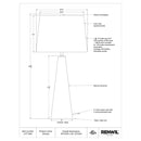  Renwil Almeria LPT1293 Table Lamp IMAGE 4