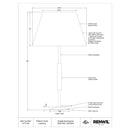  Renwil Ludovica LPT1301 Table Lamp IMAGE 5