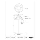  Renwil Ginevra LPT1309 Table Lamp IMAGE 5