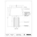  Renwil Stilus LPT1370 Table Lamp IMAGE 4