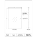  Renwil Danske MT1604 Vanity Mirror IMAGE 4