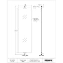  Renwil Ashlar MT1754 Full Length Mirror IMAGE 5