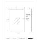  Renwil Asset MT2253 Vanity Mirror IMAGE 5