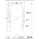  Renwil Abi MT2320 Vanity Mirror IMAGE 6