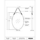  Renwil Parbuckle MT2365 Vanity Mirror IMAGE 6