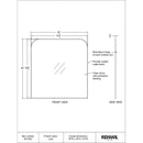  Renwil Luka MT2382 Vanity Mirror IMAGE 6