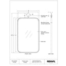  Renwil Priscilla MT2462 Vanity Mirror IMAGE 6