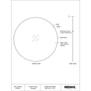  Renwil Posadas MT2527 Vanity Mirror IMAGE 6