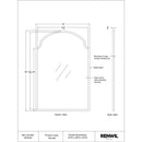  Renwil Asmara MT2542 Vanity Mirror IMAGE 6