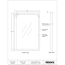  Renwil Colima MT2554 Vanity Mirror IMAGE 5
