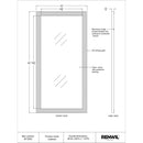  Renwil Cathcart MT2562 Full Length Mirror IMAGE 6