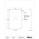  Renwil Aine MT2613 Vanity Mirror IMAGE 5