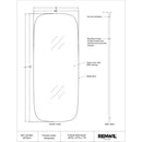  Renwil Almandine MT2614 Full Length Mirror IMAGE 5