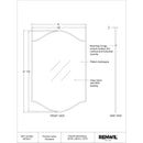  Renwil Florianne MT2617 Vanity Mirror IMAGE 5