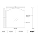  Renwil Bandon MT2642 Vanity Mirror IMAGE 5