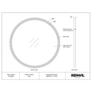  Renwil Solo MT2662 Vanity Mirror IMAGE 5
