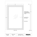  Renwil Sara MT2663 Vanity Mirror IMAGE 5
