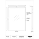  Renwil Marco MT2669 Vanity Mirror IMAGE 5