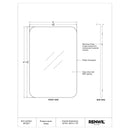  Renwil Vesey MT2671 Vanity Mirror IMAGE 5