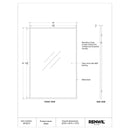  Renwil Gasel MT2673 Vanity Mirror IMAGE 5