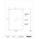  Renwil Ivory MT2675 Vanity Mirror IMAGE 5