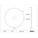  Renwil Scion MT2678 Vanity Mirror IMAGE 5