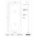  Renwil Sitia MT2698 Full Length Mirror IMAGE 5