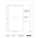  Renwil Loutro MT2699 Vanity Mirror IMAGE 5