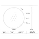  Renwil Modi MT2706 Vanity Mirror IMAGE 5