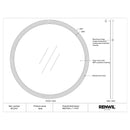  Renwil Noto MT2707 Vanity Mirror IMAGE 5
