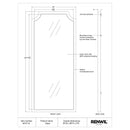  Renwil Otara MT2710 Full Length Mirror IMAGE 5