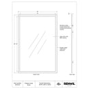  Renwil Elvas MT2723 Vanity Mirror IMAGE 5